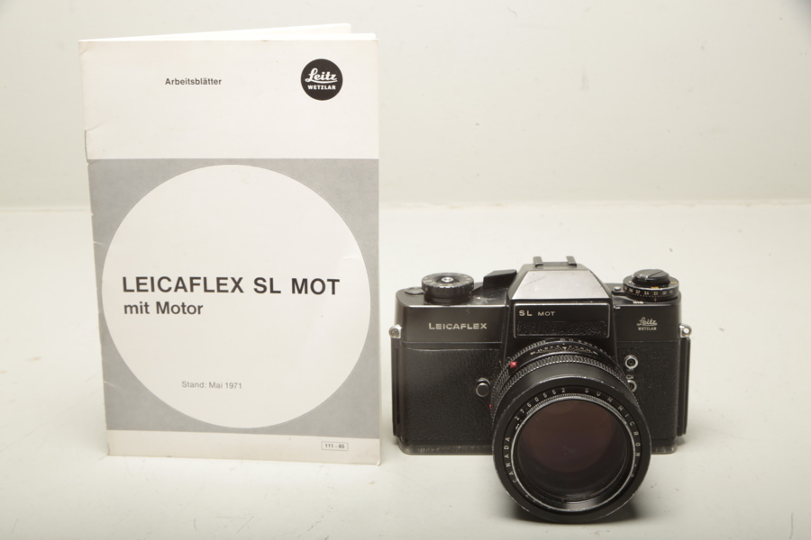 Kamera- Leicaflex SL MOT, Objektiv: Summicron-R 1:2/90mm