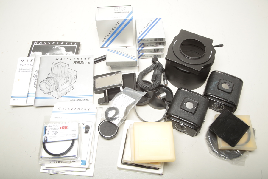 Hasselblad-tillbehör, parti diverse