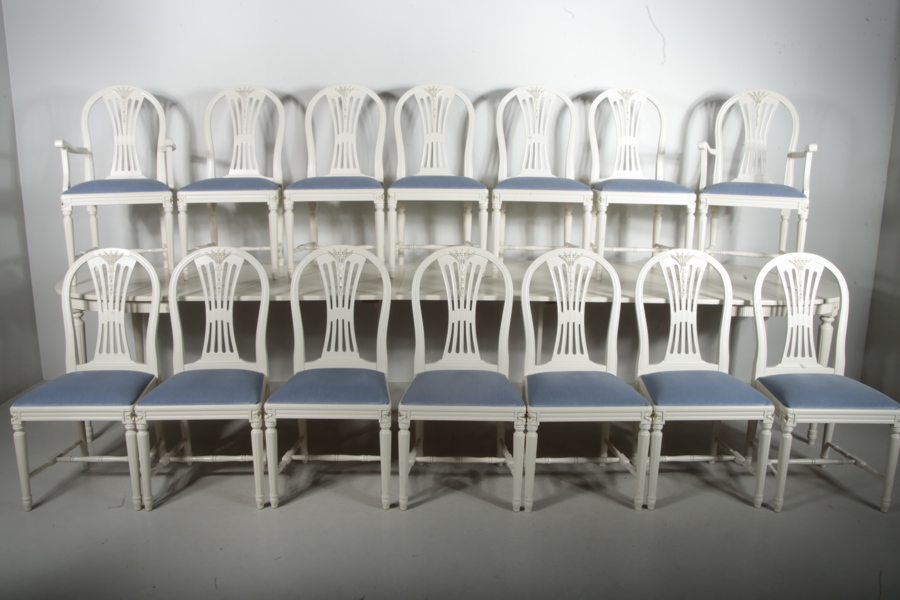 Matgrupp "AXET", Gustaviansk-stil, 1900-tal