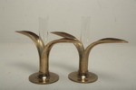 Ljusstakar- "Liljan", 1-par i mässing 