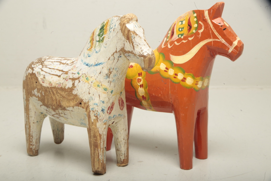 Dalahästar, 2st, 1900-tal