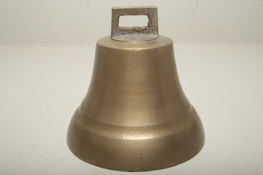 Skakelklocka i mässing, 1800/1900-tal 