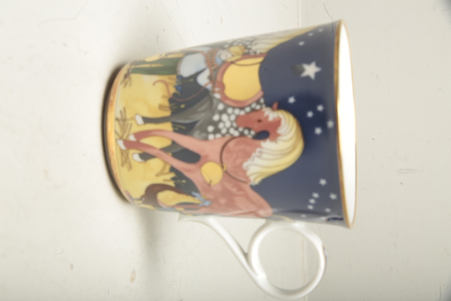 Rörstrand- Julpoesi 1979, Mugg: "Staffan var en stalledräng"