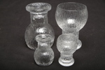 Iittala- Timo Sarpaneva, 6st Ölglas "Kekkerit"& 7st Snapsglas