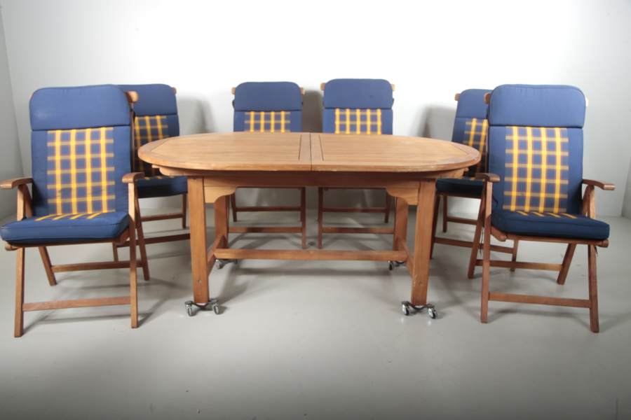 Jutlandia- Trädgårdsgrupp i teak  