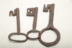 Nycklar, 3st, 1700/1800-tal 