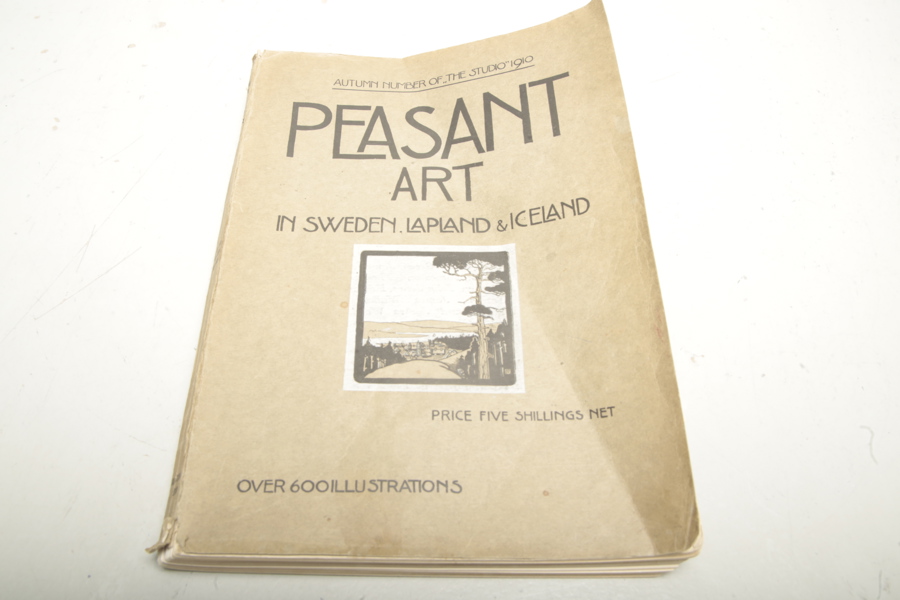 Bok, "Peasant Art in Sweden- Lappland & Iceland"