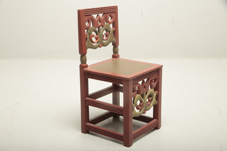 Tage Jonsson, Trönö- Miniatyr allmogestol 