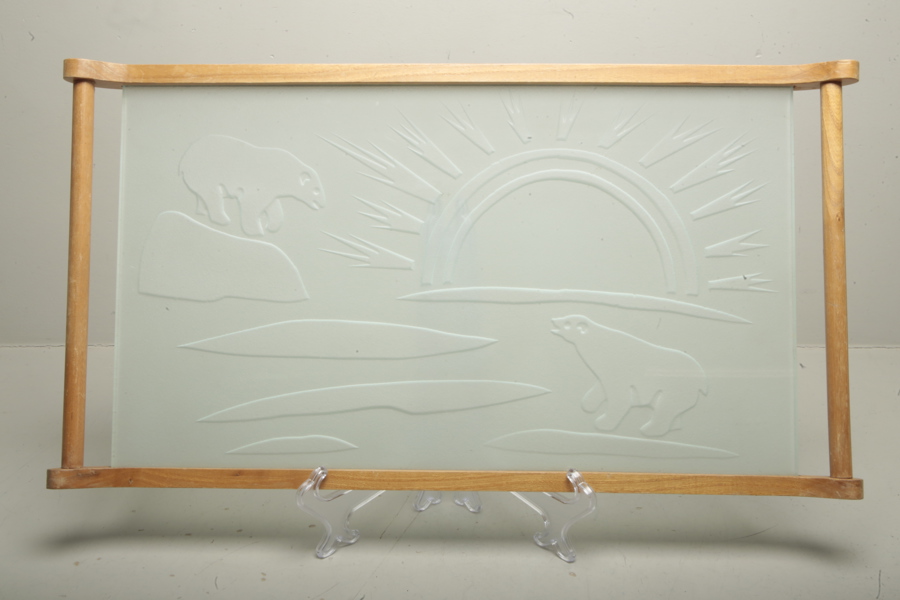 Serveringsbricka, 1940/1950-tal