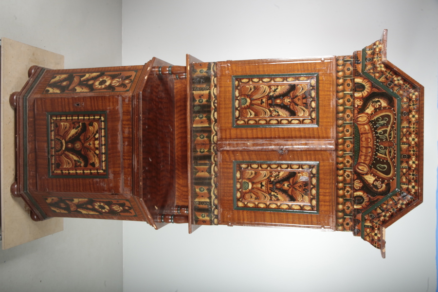 Skänkskåp- "Rengsjö, Hälsingland", 1800-tal, Allmoge 