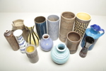 Keramik, parti diverse vaser