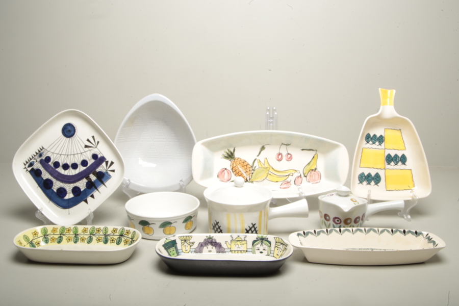 Deco/ Rörstrand- Porslin, diverse 