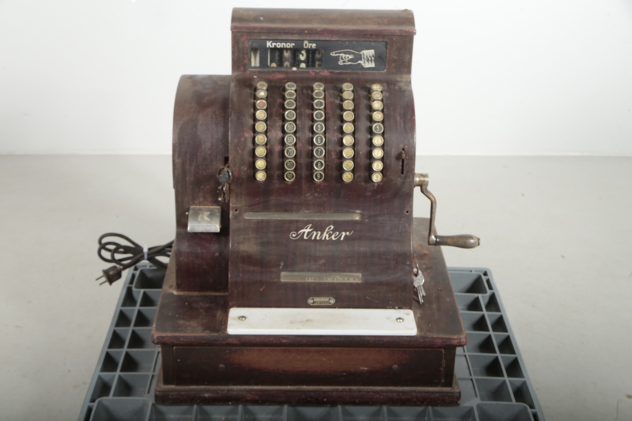 Kassaapparat "Anker", 1900-talets första hälft