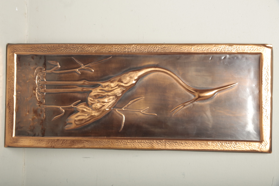 Kopparrelief- Ragnar Parcks