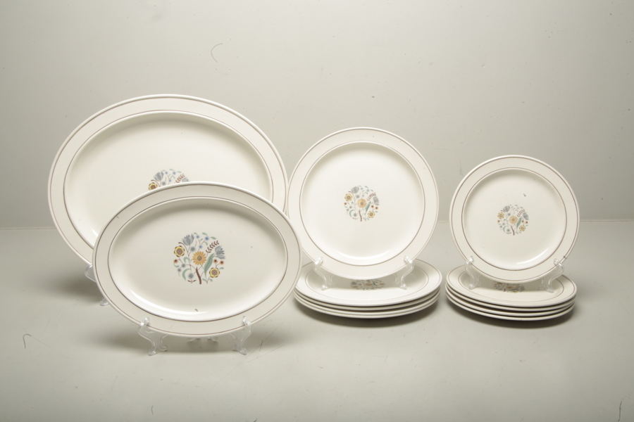 Gustavsberg servisdelar "Dalarö", 13-delar