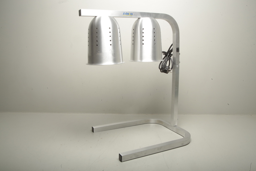 Värmelampa- "Adexa", 1st för bänkmodell i aluminium 