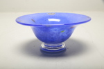 Stockholms Glasbruk- Skansen, Glasskål, Signerad, Etikettmärkt
