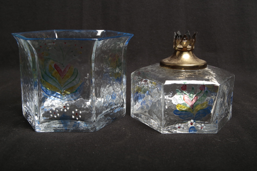 Sea Glasbruk, 2-delar, konstglas