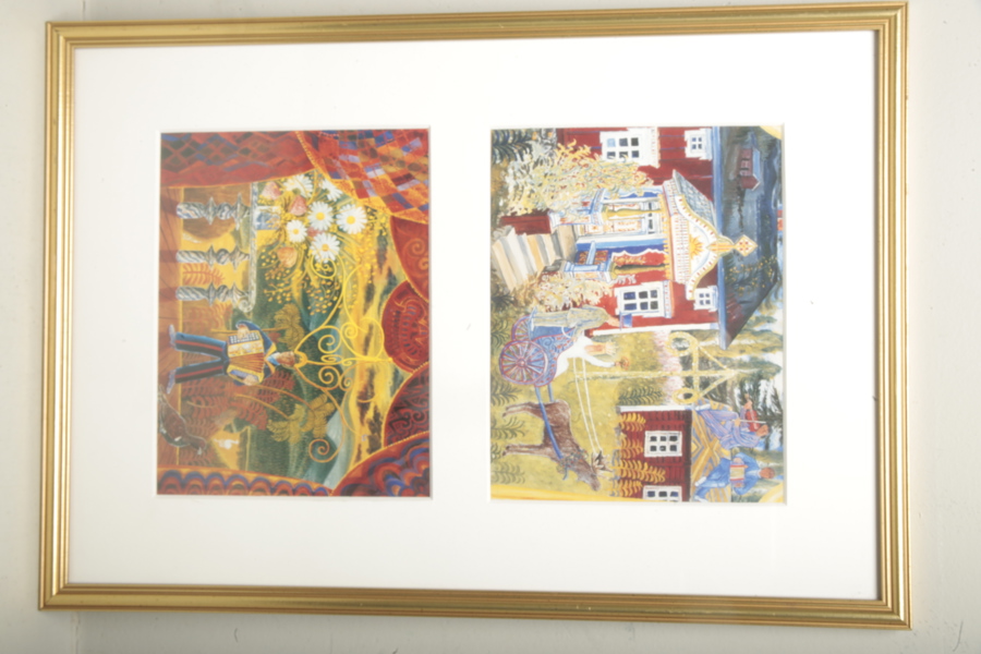 Mårten Andersson- Posters, 2st i en ram