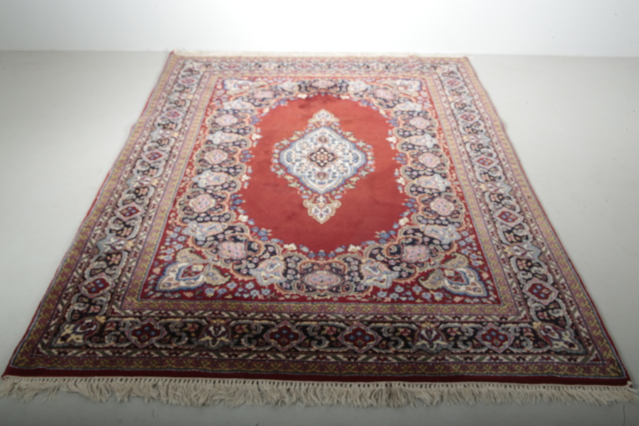 Äkta handknuten matta- Indien 