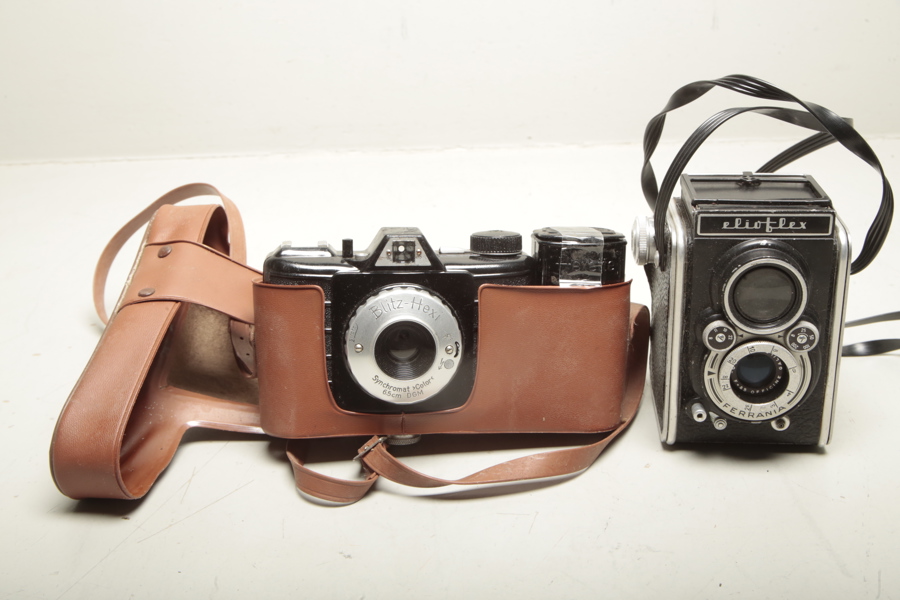 Kameror, 2st, "Elioflex- Ferrania" & "Blitz-Hexi- Synchromat Color"