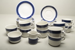 Rörstrand "Koka Blå" servis, Design: Hertha Bengtsson, 35-Delar