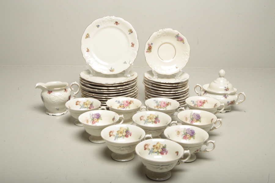 Kaffeservis- KPM, 36-delar