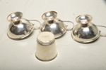 Punschmuggar- 3st i silver & Bägare- 1st i silver