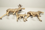 Figuriner- "Älgfamilj", 3-delar