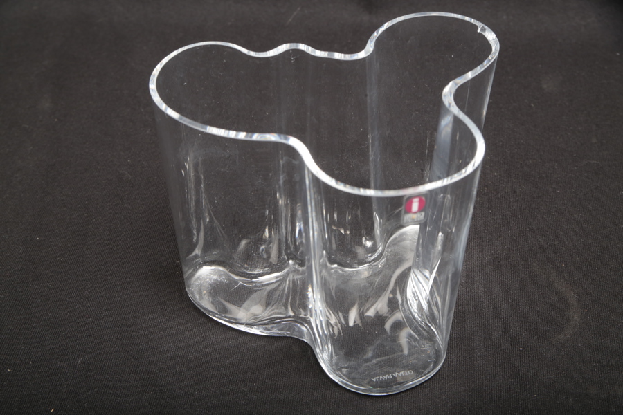 Iittala- Alvar Aalto, Skål "Saroy", Klarglas