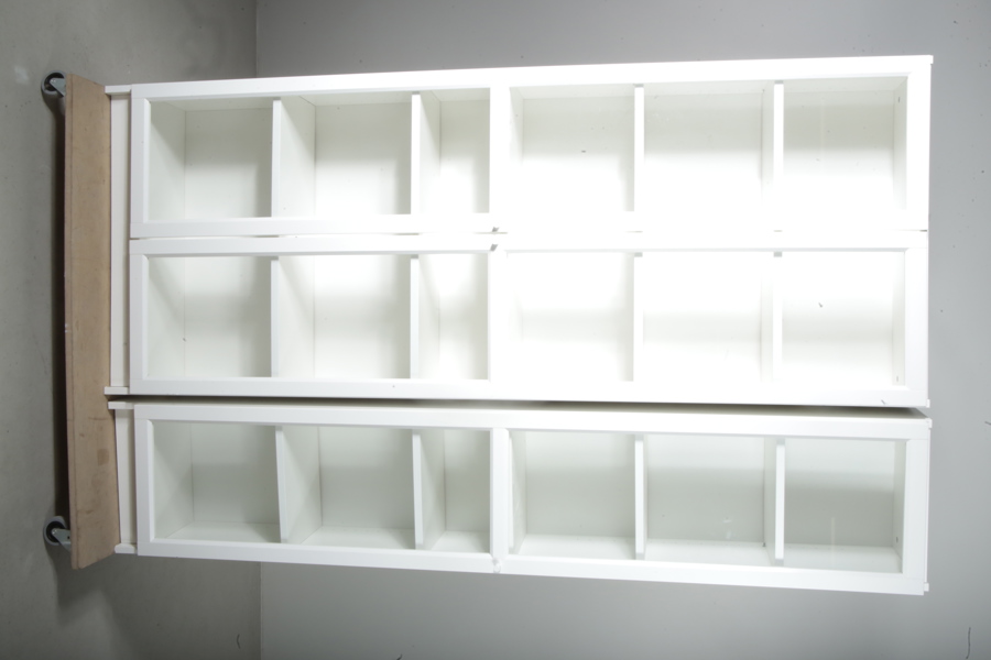 Vitrinskåp, 2st, Modern 