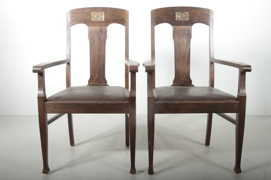 Karmstolar, 1-par, 1900-tal 