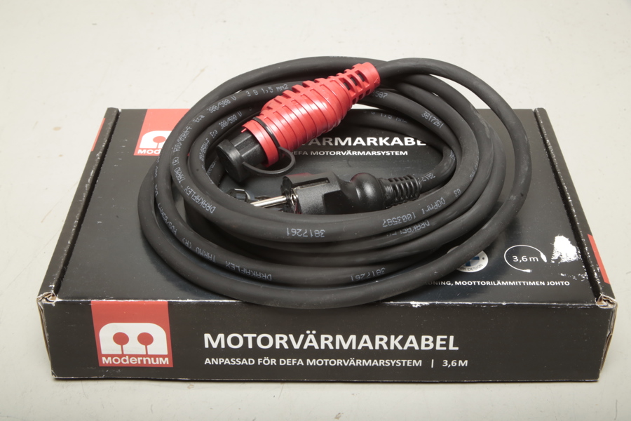 Motorvärmarkabel- Defa