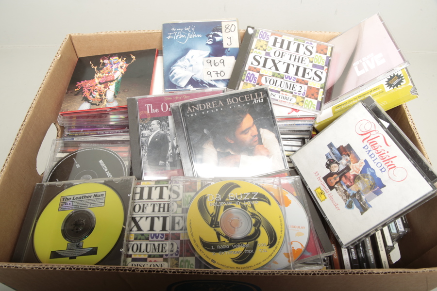 CD-skivor, parti diverse 