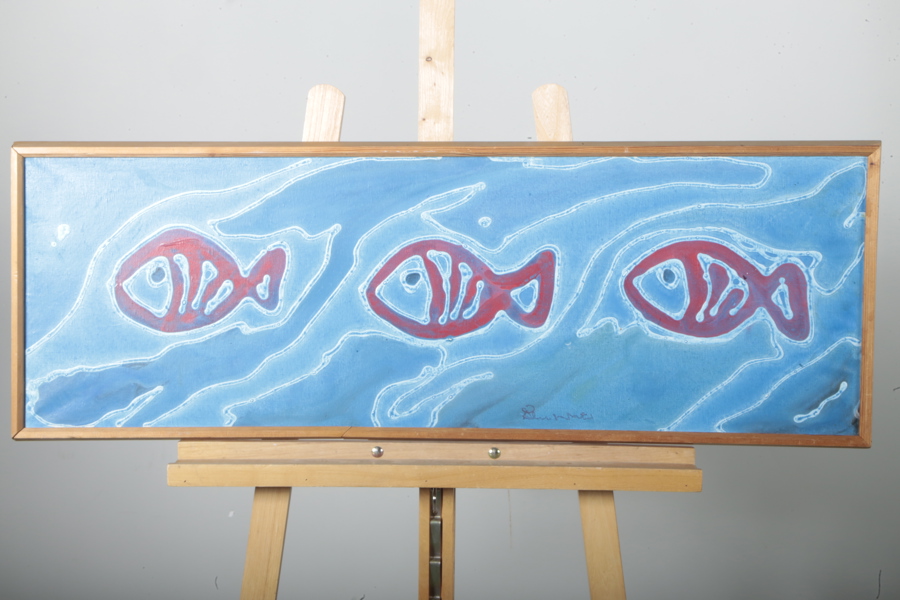 Olja på duk, Okänd konstnär