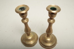 Skultuna Bruk, 1-par ljusstakar i mässing, N:o 18