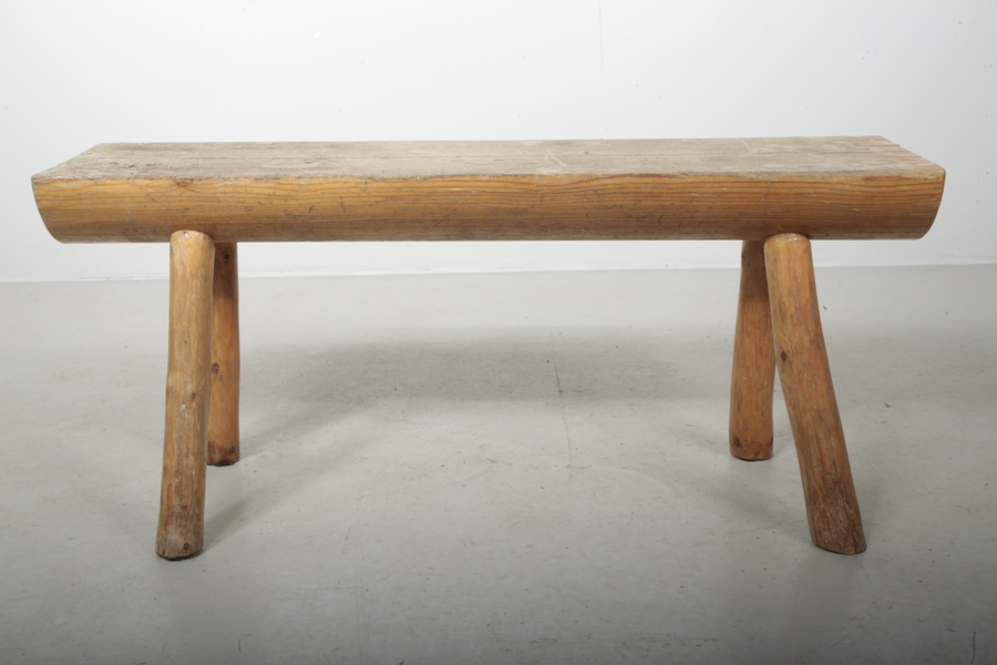 Bänk- Furu, Naturmaterial 