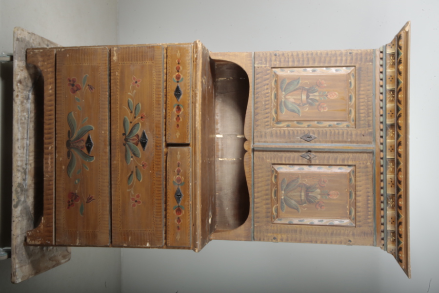 Skåp, 1800-tal, Allmoge 