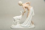 Figurin- Art Deco, 1920-tal, "Schaubach kunst- Germany"