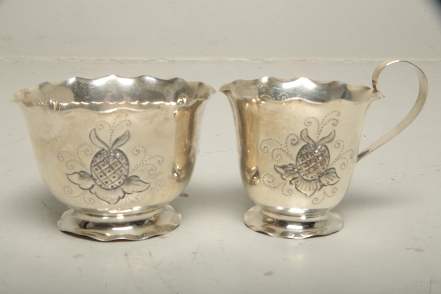 Silver, 2-Delar, Svenskt stämplad silver