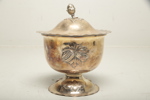 Silverskål med lock, Svenskt stämplad silver- GAB