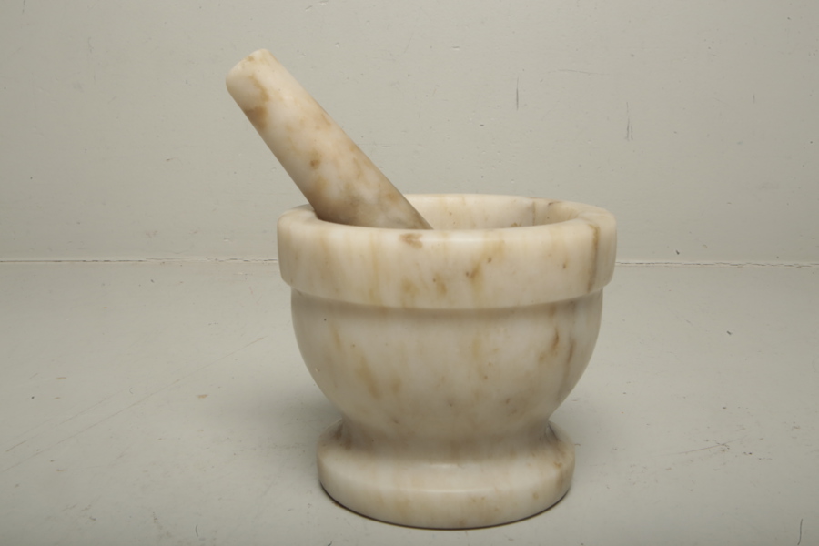 Mortel- Alabaster, 1900-tal 