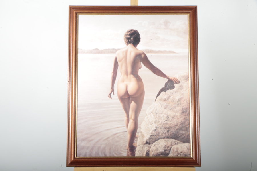 Anders Olsson- Färgtryck, Signerad-80