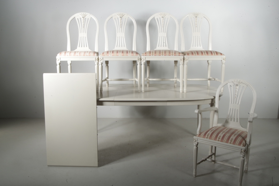 Matgrupp "AXET", Gustaviansk-stil, 1900-tal