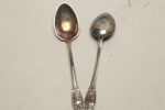 Kaffeskedar, Nysilver, 12st