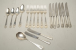 Silverbestick "Snäck", 19-Delar