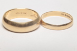 Guld, 18K, 2st Ringar 
