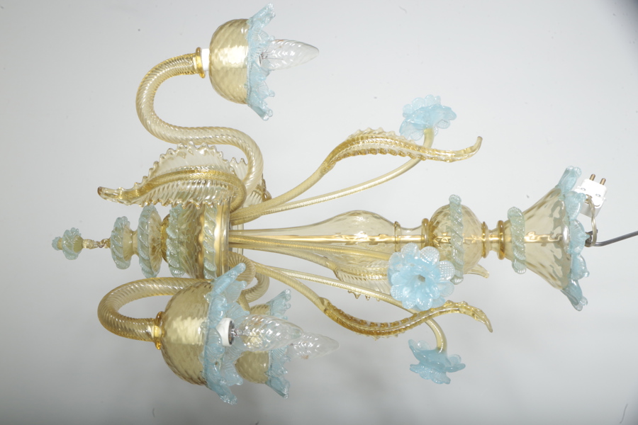 Ljuskrona-"Murano", Venetiansk-stil, 1960-tal