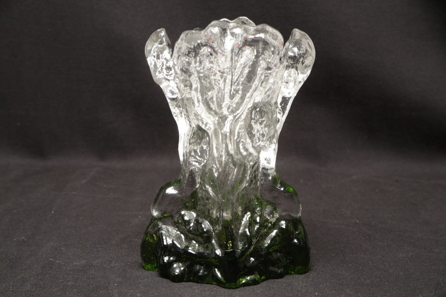 Perti Santalahti Humppila- Glasvas, Signerad