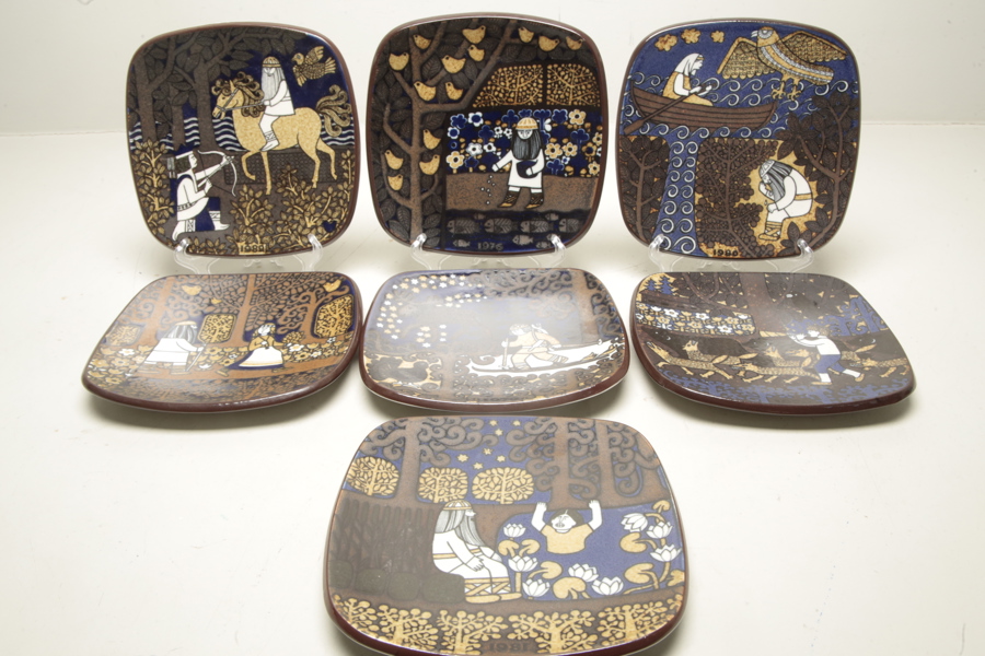 Arabia- årstallrikar, 7st